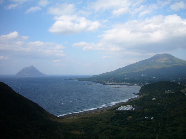 八丈島の風景