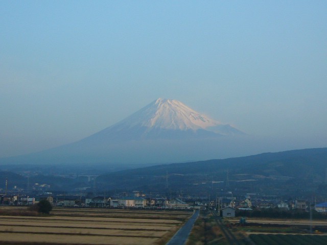 冬の富士山