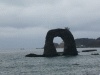 奥尻島・鍋釣岩