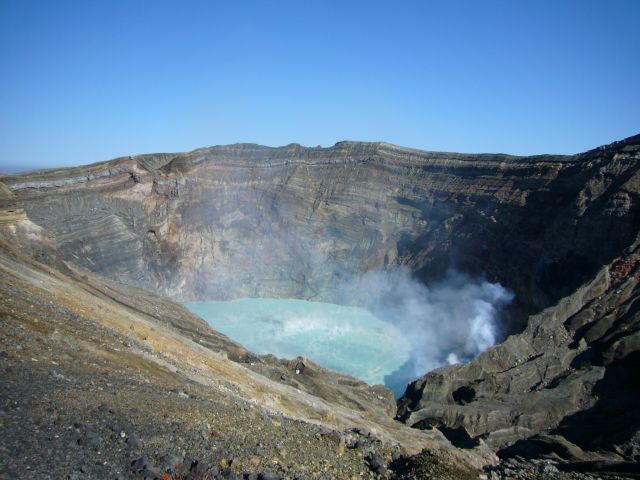 阿蘇山の火口