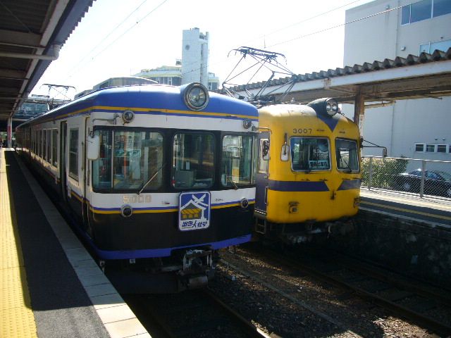 一畑電車５０００系電車