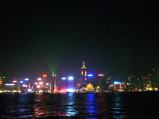香港の夜景