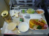 ＪＬ８７４７便の機内食