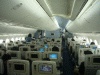 ＮＨ６５１便の機内の様子