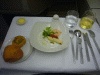ＳＱ１２便の機内食