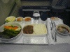 ＯＺ１０６５便の機内食