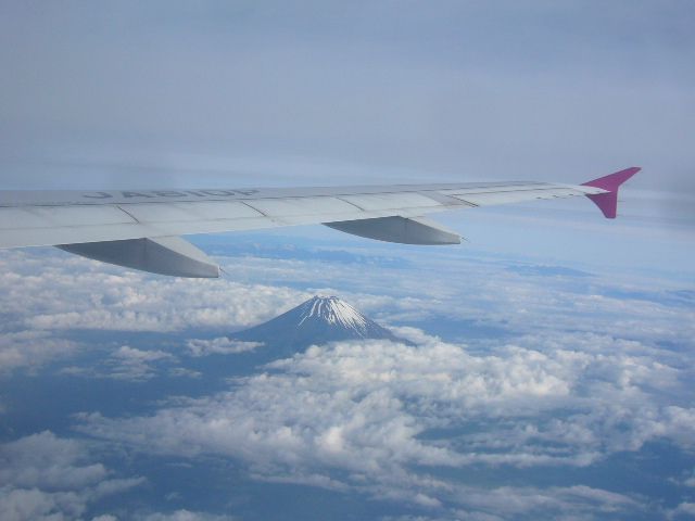 早朝の富士山