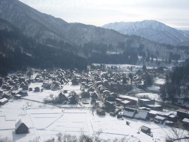 冬の白川郷